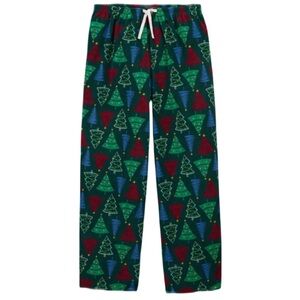 Carter’s Adult Christmas Trees Decorated Lights Winter Fleece Pants Pajamas